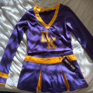 Dolls Kill Bite the Boyfriend Cheerleader Costume